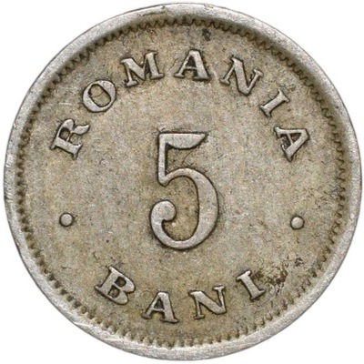 Rumunia 5 bani 1900