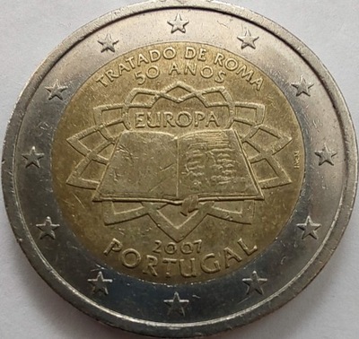 1412 - Portugalia 2 euro, 2007