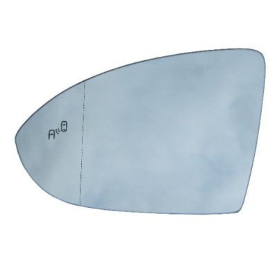 Вкладиш дзеркало лівий golf vii 2012-2020 з підігрівом фото №1