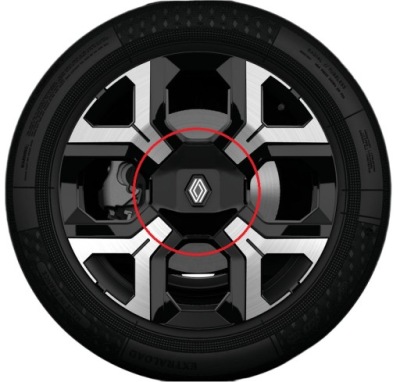 Ковпак / ковпачок / кришка renault 4 electric диск 18 safari r4 оригінальний номер фото №1