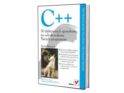 C++. 50 efektywnych sposobów na