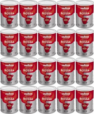 Kawa mielona Lavazza Qualita Rossa puszka 250g x20