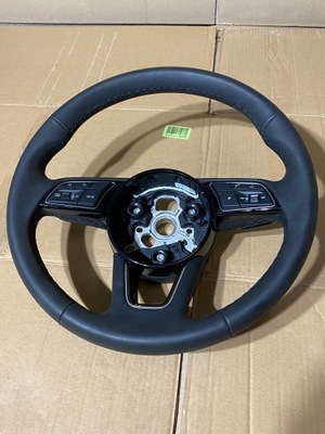 STEERING WHEEL AUDI A4 B9 8W A5 F5 Q2 81A BLADES LEATHER MULTIFUNCTIONALITY GOOD CONDITION  