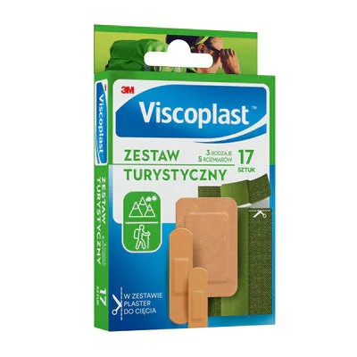 Plaster uniwersalny turystyczny Viscoplast 17 szt