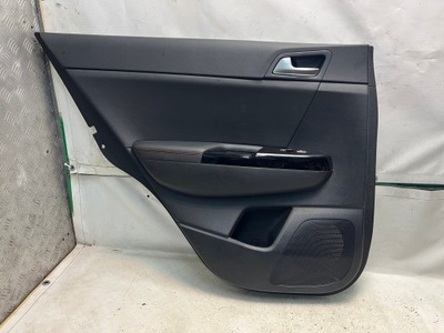 Kia sportage iv lift gt-line обшивка дверь левый задняя фото №1