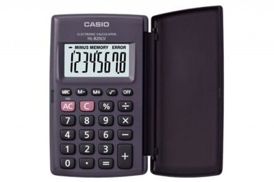 Kalkulator kieszonkowy HL-820LV-B BK 8-cyfrowy