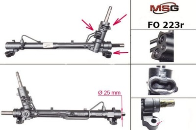 РУЛЕВОЙ МЕХАНИЗМ РУЛЕВАЯ РЕЙКА FORD FOCUS