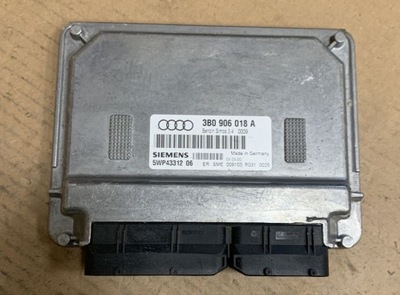 COMPUTADOR UNIDAD DE CONTROL DEL MOTOR VW PASSAT 3B0906018A 5WP4331206  