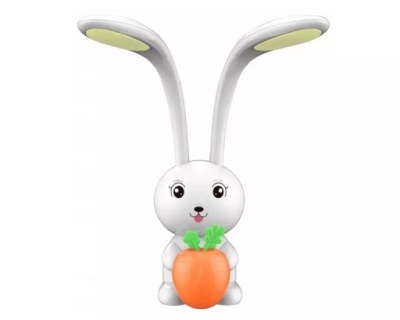 MAXCOM LAMPA BIURKOWA LED ML4910 CHARLIE BIAŁY KRÓLICZEK