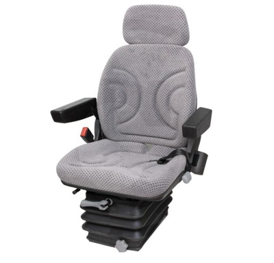 SEAT GRAY COLOR KUBOTA, LIEBHERR, NEW HOLLAND, O&K FROM BELT  