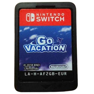 GO VACATION Switch Nintendo gra | Tylko Kartridż