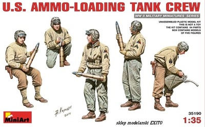 MiniArt 35190 1/35 U.S. Ammo-Loading Tank Crew