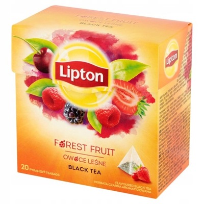 Herbata Lipton Owoce Leśne piramidka 20szt