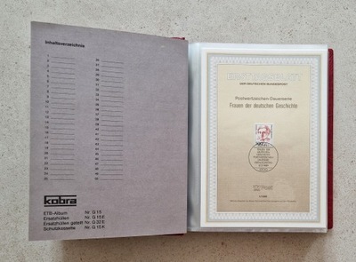 Kobra - Album z kompletnym rocznikiem kart ETB Niemcy 1989 i 1990