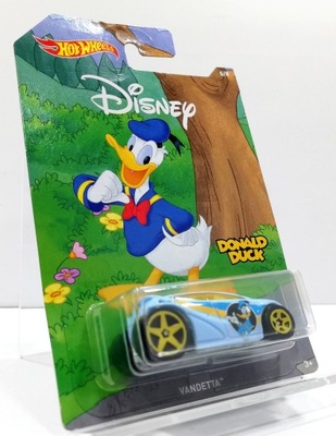 HOT WHEELS DISNEY 5/8 VANDETTA DONALD DUCK