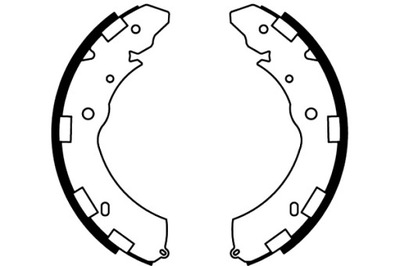 TOMEX BRAKES КОЛОДКИ ТОРМОЗНЫЕ КОМПЛЕКТ MITSUBISHI L200 05-