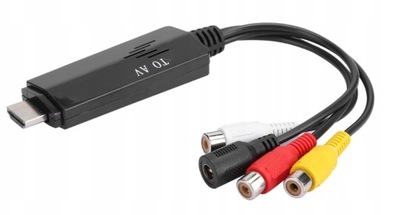 Do HDMI na AV RCA 1080P konwerter HD kabel