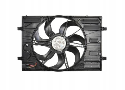 Вентилятор радіатора + корпус seat leon 3 12- фото №1