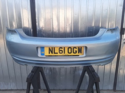 Бампер задній vw polo 6r v 5 2007-2014 5 двері лак ld5m r-line фото №1