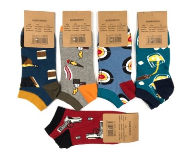 skarpety stopki męskie kolorowe happy socks 39-42