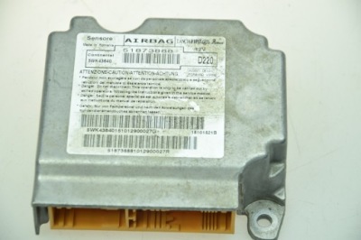 Fiat bravo 2 модуль датчик подушек подушка безопасности 51873888 европа фото №1