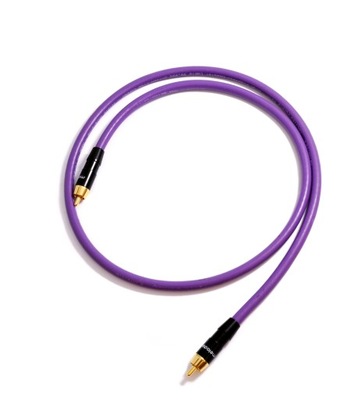 Melodika MDCX10 Kabel Coaxial RCA-RCA Purple Rain - 1m