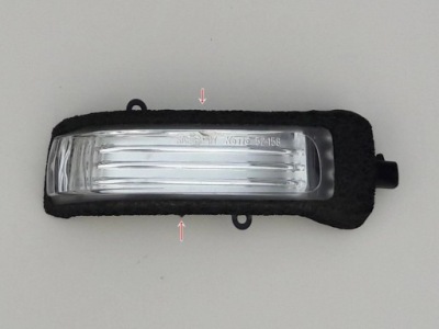 Rav4 iii lift previa 4runner правий поворотник дзеркало фото №1