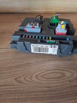 Модуль bsi peugeot 308 коробка 9663798180 фото №1