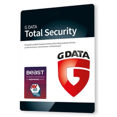 G Data Total Security ESD 1PC 1 rok odnowienie