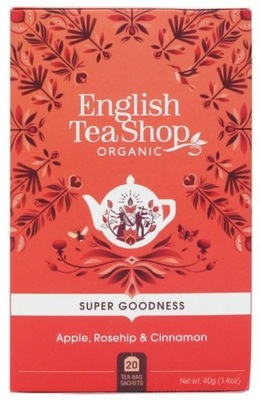 Herbata ziołowa English Tea Jabłko Cynamon 20x2g