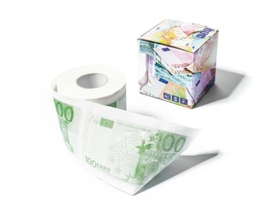 Papier toaletowy 100 Euro XL