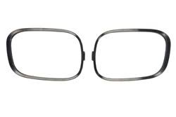 Citroen c3 aircross 17-20 рамки протитуманна фара лампи фара ліва+ права kmpl фото №1