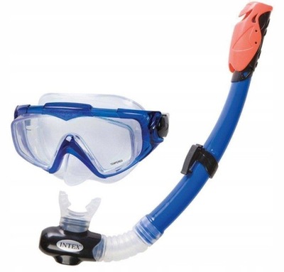 Zestaw do nurkowania maska fajka do pływania INTEX