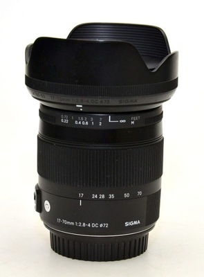 Obiektyw Sigma Canon EF-S 17-70mm f/2.8-4 DC Macro OS HSM
