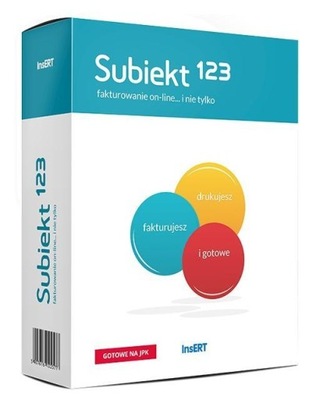 Program INSERT Subiekt 123 Pakiet Podstawowy