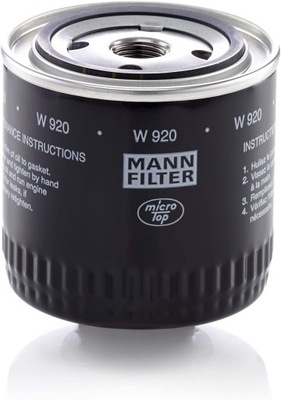 MANN-FILTER Mann-Filter W 920 