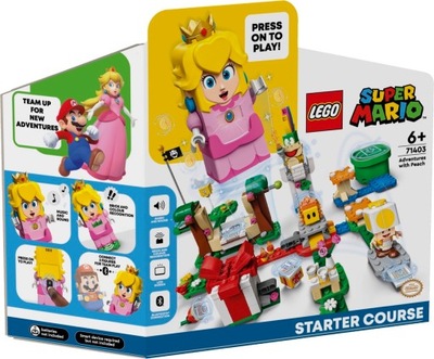 LEGO SUPER MARIO 71403 Przygody z Peach zestaw startowy