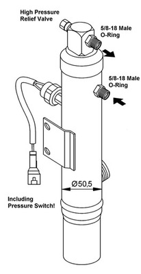 DESHUMECTADOR DE ACONDICIONADOR NRF 33232  