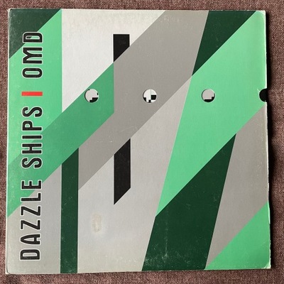 OMD - Dazzle Ships LP 1PRESS SPA 1983 NM