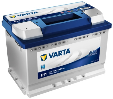 BATERÍA VARTA E11 12V 74AH 680A  