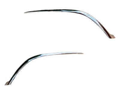 Молдинг ліва права хром ґрати заглушки бампера перед renault scenic iv фото №1