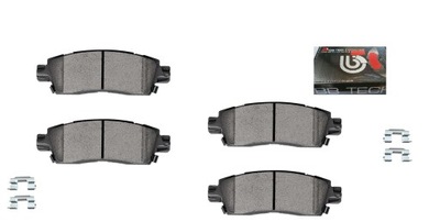 Тормозные колодки тормозные задние задняя trailblazer envoy ranier bravada ssr acadia 0217 фото №1