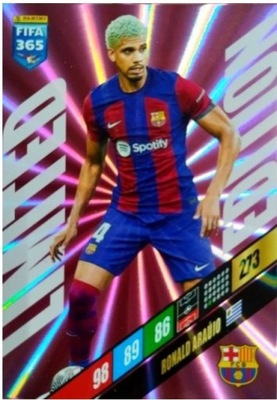 FIFA 365 2024 Panini - limited edition ARAUJO Barcelona