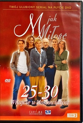 Film M jak miłość odc.25-30 płyta DVD