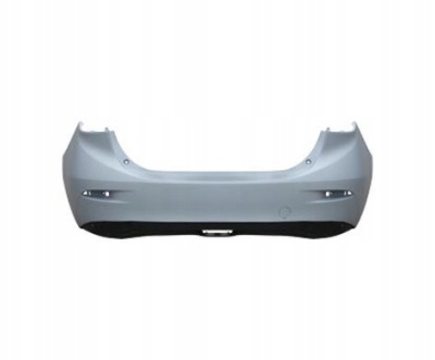 Бампер задній mazda 3, 14-17 фото №1