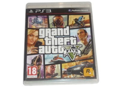 GTA V GRAND THEFT AUTO 5 PS3 PL PLAYSTATION