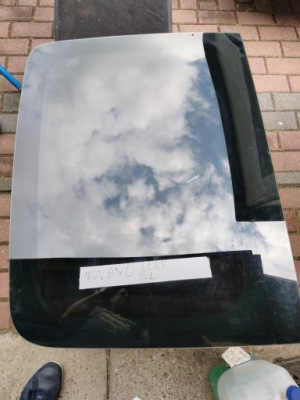 Скло задня opel movano ліва фото №1