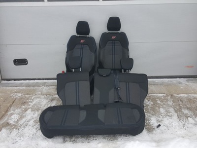 Ford fiesta mk8 st сиденья заднее сиденье сиденья 3 d фото №1