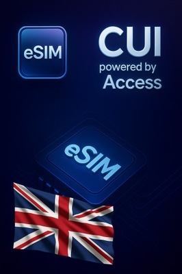 Karta eSIM Internet Roaming 500 MB na 7 dni - Wielka Brytania