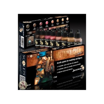 Scalecolor: Metal and Alchemy - Copper series Paint Set